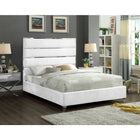 Meridian Furniture Zuma Velvet Full Bed - Bedroom Beds