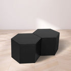 Meridian Furniture Eternal Modular 2 Piece Coffee Table - Black - Coffee Tables