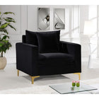 Meridian Furniture Naomi Velvet Chair - Chairs