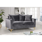 Meridian Furniture Naomi Velvet Loveseat - Loveseats