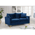 Meridian Furniture Naomi Velvet Loveseat - Loveseats