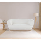 Meridian Furniture Kipton Boucle Fabric Loveseat - Loveseats