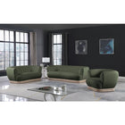 Meridian Furniture Kipton Boucle Fabric Chair - Chairs