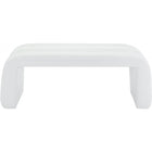 Meridian Furniture Arc Faux Leather Bench - Benches