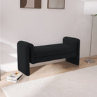 Meridian Furniture Stylus Boucle Fabric 51 Bench - Benches