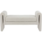 Meridian Furniture Stylus Boucle Fabric 51 Bench - Benches