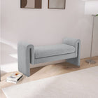 Meridian Furniture Stylus Boucle Fabric 51 Bench - Benches
