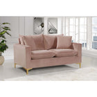 Meridian Furniture Naomi Velvet Loveseat - Loveseats