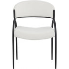 Meridian Furniture Privet Linen-Like Dining Chair - Black Finish - Dining Chairs
