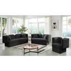 Meridian Furniture Marcel Boucle Fabric Loveseat - Loveseats