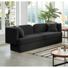 Meridian Furniture Marcel Boucle Fabric Sofa - Sofas