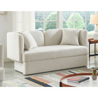 Meridian Furniture Marcel Boucle Fabric Loveseat - Loveseats