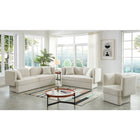 Meridian Furniture Marcel Boucle Fabric Sofa - Sofas
