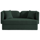 Meridian Furniture Marcel Boucle Fabric Loveseat - Loveseats