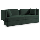 Meridian Furniture Marcel Boucle Fabric Sofa - Green - Sofas