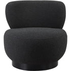 Meridian Furniture Calais Boucle Fabric Accent Chair - Black - Chairs