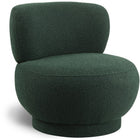 Meridian Furniture Calais Boucle Fabric Accent Chair - Green - Chairs