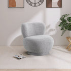 Meridian Furniture Calais Boucle Fabric Accent Chair - Chairs