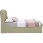 Meridian Furniture Tess Velvet Bed - Queen - Bedroom Beds
