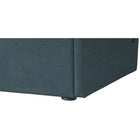 Meridian Furniture Tess Velvet Bed - Queen - Bedroom Beds