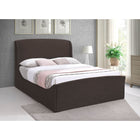 Meridian Furniture Tess Velvet Bed - Queen - Bedroom Beds