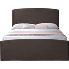Meridian Furniture Tess Velvet Bed - Queen - Bedroom Beds