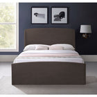 Meridian Furniture Tess Velvet Bed - Queen - Bedroom Beds