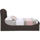 Meridian Furniture Tess Velvet Bed - Queen - Bedroom Beds