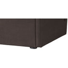 Meridian Furniture Tess Velvet Bed - Queen - Bedroom Beds