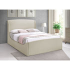 Meridian Furniture Tess Velvet Bed - Queen - Bedroom Beds