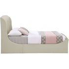 Meridian Furniture Tess Velvet Bed - Queen - Bedroom Beds