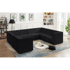 Meridian Furniture Tuft Velvet Modular Sectional 8A - Sofas