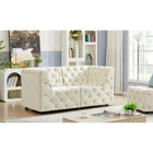 Meridian Furniture Tuft Velvet Modular 70 Sofa - Sofas