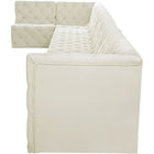 Meridian Furniture Tuft Velvet Modular Sectional 8C - Sofas