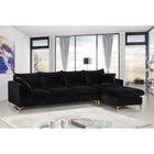 Meridian Furniture Naomi Velvet Reversible Sectional - Sofas
