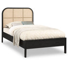Meridian Furniture Siena Ash Wood Bed - Twin - Black - Bedroom Beds