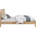 Meridian Furniture Siena Ash Wood Bed - Queen - Bedroom Beds