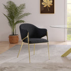 Meridian Furniture Nial Boucle Fabric Dining Chair - Dining Chairs