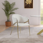 Meridian Furniture Nial Boucle Fabric Dining Chair - Dining Chairs