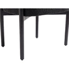 Meridian Furniture Hyatt Boucle Fabric Dining Chair - Black - Dining Chairs