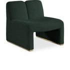 Meridian Furniture Alta Boucle Fabric Accent Chair - Green - Chairs