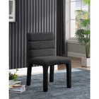 Meridian Furniture Kai Boucle Fabric Dining Chair - Dining Chairs