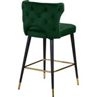 Meridian Furniture Kelly Velvet Counter Stool - Stools