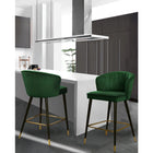 Meridian Furniture Cassie Velvet Counter Stool - Stools