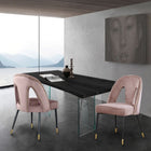 Meridian Furniture Akoya Velvet Dining Chair - Dining Chairs
