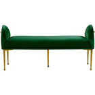 Meridian Furniture Owen Velvet Bench - Benches