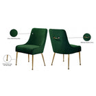 Meridian Furniture Owen Velvet Dining Chair - Dining Chairs