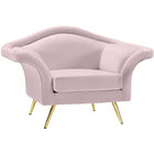 Meridian Furniture Lips Velvet Chair - Pink - Chairs