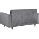 Meridian Furniture Lola Velvet Loveseat - Loveseats