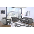 Meridian Furniture Lola Velvet Loveseat - Loveseats